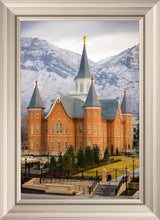 Load image into Gallery viewer, Provo City Center Temple - Snowy Mountains
