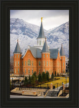 Load image into Gallery viewer, Provo City Center Temple - Snowy Mountains
