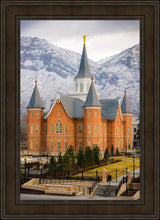 Load image into Gallery viewer, Provo City Center Temple - Snowy Mountains
