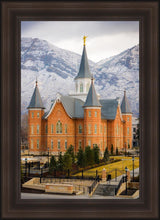 Load image into Gallery viewer, Provo City Center Temple - Snowy Mountains
