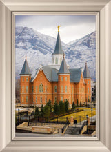 Load image into Gallery viewer, Provo City Center Temple - Snowy Mountains
