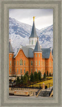 Load image into Gallery viewer, Provo City Center Temple - Snowy Mountains
