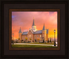 Load image into Gallery viewer, Provo City Center Temple - Fall Sunset
