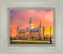Load image into Gallery viewer, Provo City Center Temple - Fall Sunset
