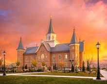 Load image into Gallery viewer, Provo City Center Temple - Fall Sunset
