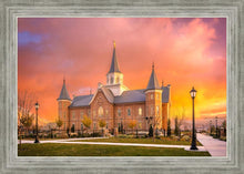 Load image into Gallery viewer, Provo City Center Temple - Fall Sunset
