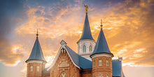 Load image into Gallery viewer, Provo City Center Temple - Golden Sunset
