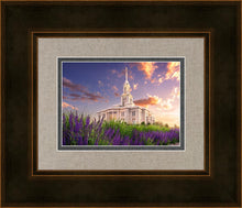 Load image into Gallery viewer, Payson Temple Blooming Lavender
