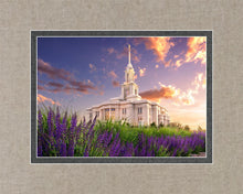 Load image into Gallery viewer, Payson Temple Blooming Lavender
