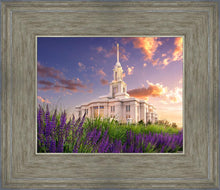 Load image into Gallery viewer, Payson Temple Blooming Lavender
