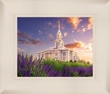 Load image into Gallery viewer, Payson Temple Blooming Lavender
