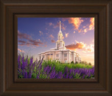 Load image into Gallery viewer, Payson Temple Blooming Lavender
