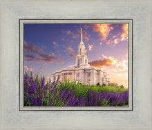 Load image into Gallery viewer, Payson Temple Blooming Lavender

