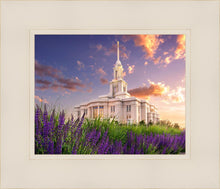 Load image into Gallery viewer, Payson Temple Blooming Lavender
