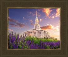 Load image into Gallery viewer, Payson Temple Blooming Lavender
