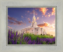 Load image into Gallery viewer, Payson Temple Blooming Lavender
