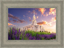 Load image into Gallery viewer, Payson Temple Blooming Lavender
