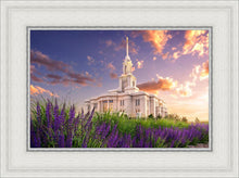 Load image into Gallery viewer, Payson Temple Blooming Lavender
