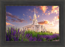 Load image into Gallery viewer, Payson Temple Blooming Lavender
