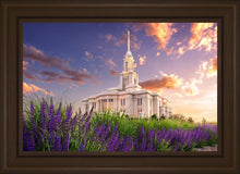 Load image into Gallery viewer, Payson Temple Blooming Lavender
