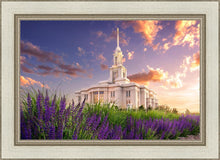 Load image into Gallery viewer, Payson Temple Blooming Lavender
