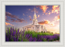 Load image into Gallery viewer, Payson Temple Blooming Lavender
