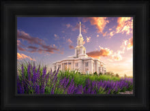 Load image into Gallery viewer, Payson Temple Blooming Lavender
