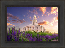 Load image into Gallery viewer, Payson Temple Blooming Lavender
