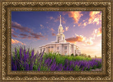 Load image into Gallery viewer, Payson Temple Blooming Lavender

