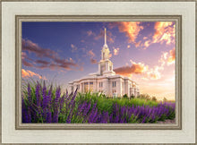 Load image into Gallery viewer, Payson Temple Blooming Lavender
