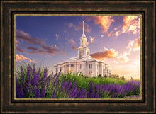 Load image into Gallery viewer, Payson Temple Blooming Lavender
