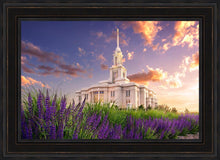 Load image into Gallery viewer, Payson Temple Blooming Lavender
