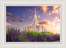 Load image into Gallery viewer, Payson Temple Blooming Lavender
