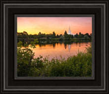 Load image into Gallery viewer, Idaho Falls Temple - Reflective Sunrise
