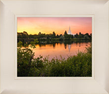 Load image into Gallery viewer, Idaho Falls Temple - Reflective Sunrise

