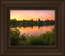 Load image into Gallery viewer, Idaho Falls Temple - Reflective Sunrise
