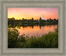 Load image into Gallery viewer, Idaho Falls Temple - Reflective Sunrise
