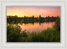 Load image into Gallery viewer, Idaho Falls Temple - Reflective Sunrise
