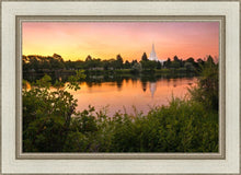 Load image into Gallery viewer, Idaho Falls Temple - Reflective Sunrise
