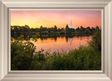 Load image into Gallery viewer, Idaho Falls Temple - Reflective Sunrise
