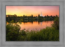 Load image into Gallery viewer, Idaho Falls Temple - Reflective Sunrise
