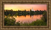 Load image into Gallery viewer, Idaho Falls Temple - Reflective Sunrise
