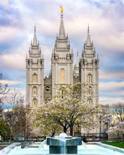 Load image into Gallery viewer, Salt Lake Temple Spring Fountain
