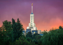 Load image into Gallery viewer, Mount Timpanogos Temple Gradient Sky

