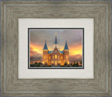 Load image into Gallery viewer, Provo City Center Temple Burning Sky
