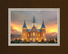 Load image into Gallery viewer, Provo City Center Temple Burning Sky
