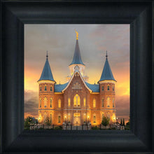 Load image into Gallery viewer, Provo City Center Temple Burning Sky
