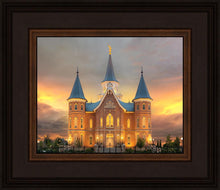 Load image into Gallery viewer, Provo City Center Temple Burning Sky
