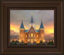 Load image into Gallery viewer, Provo City Center Temple Burning Sky
