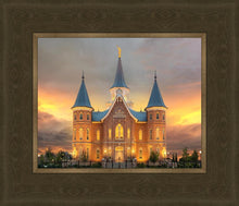 Load image into Gallery viewer, Provo City Center Temple Burning Sky
